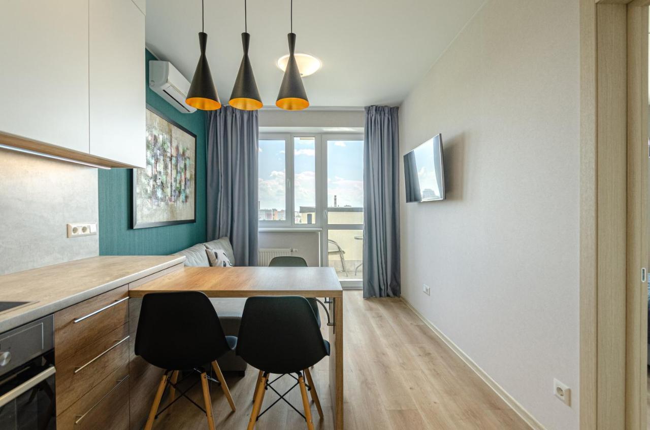 Petrovdom 5-25 In Cozy Apartment In Residential Complex "Beresteiskyi" Kiev Buitenkant foto